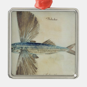 Flying-Fish Metal Ornament