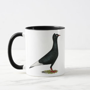 Flying Flight Black Cap Mug