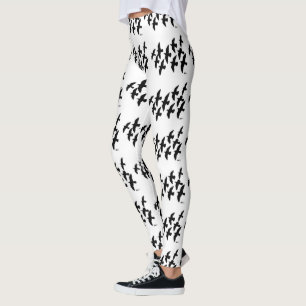 Flying Flight Pigeons Leggings