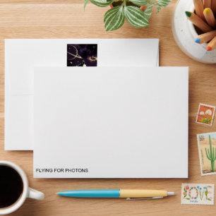 Flying For Photons white standard envelopes