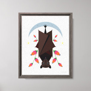 Flying Fox 8x10 Stretched Canvas Giclée Print