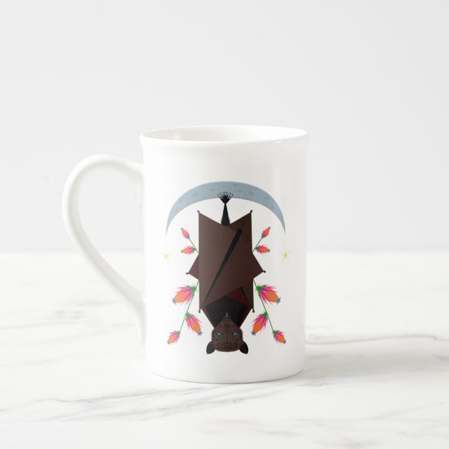 Flying Fox Bone China Mug (Left)