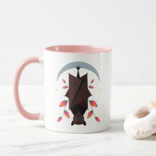 Flying Fox Mug Pink