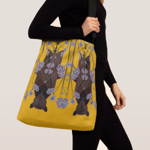 Flying Fox Mustard Crossbody Bag (2 Sizes)