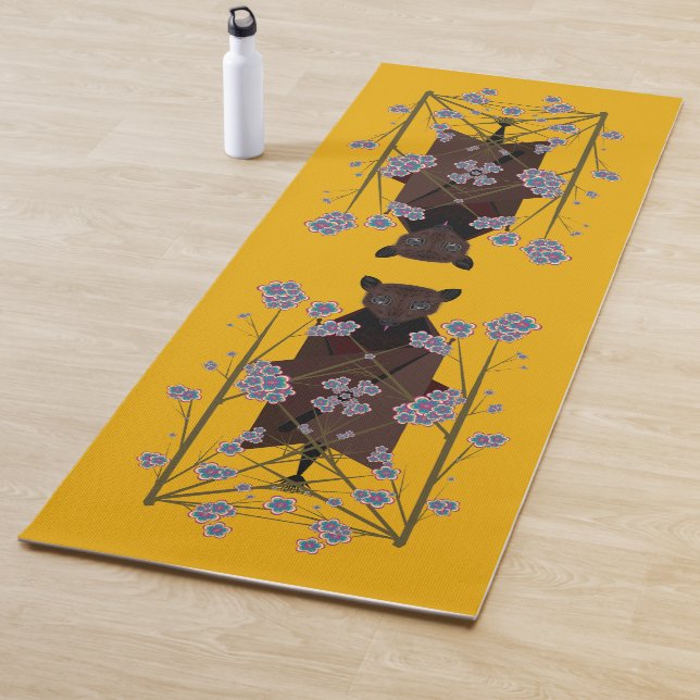 Flying Fox Mustard Yoga Mat (In Situ)