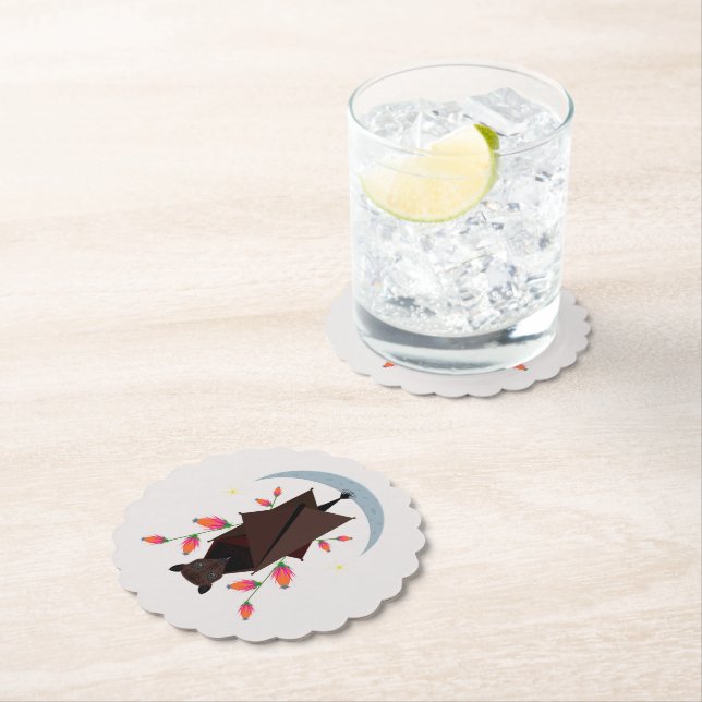 Flying Fox Paper Coasters (Insitu)