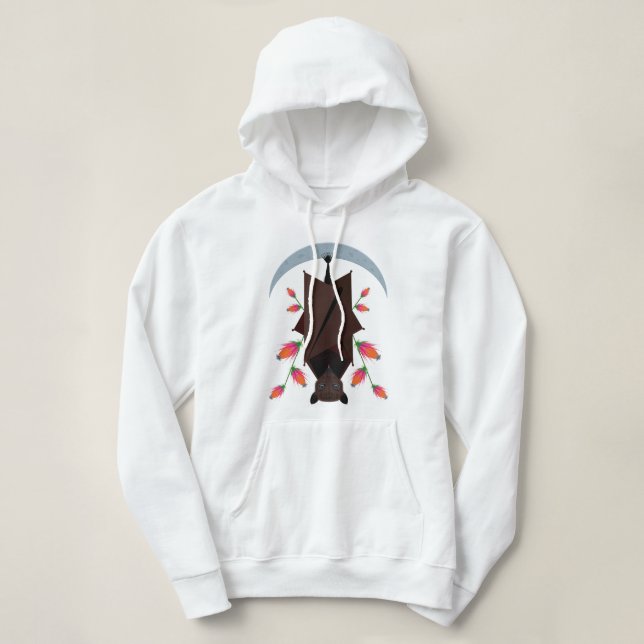 Flying Fox Pullover Hoodie (Design Front)