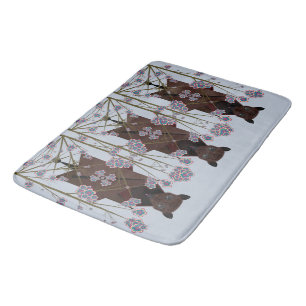 Flying Fox Sky Blue Bathmat