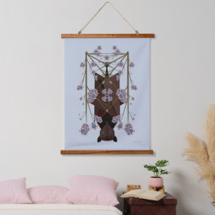 Flying Fox Sky Blue Wood Topped Tapestry