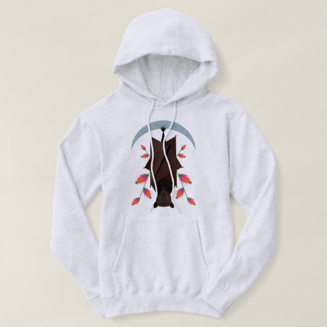 Flying Fox Unisex Pullover Hoodie (Design Front)