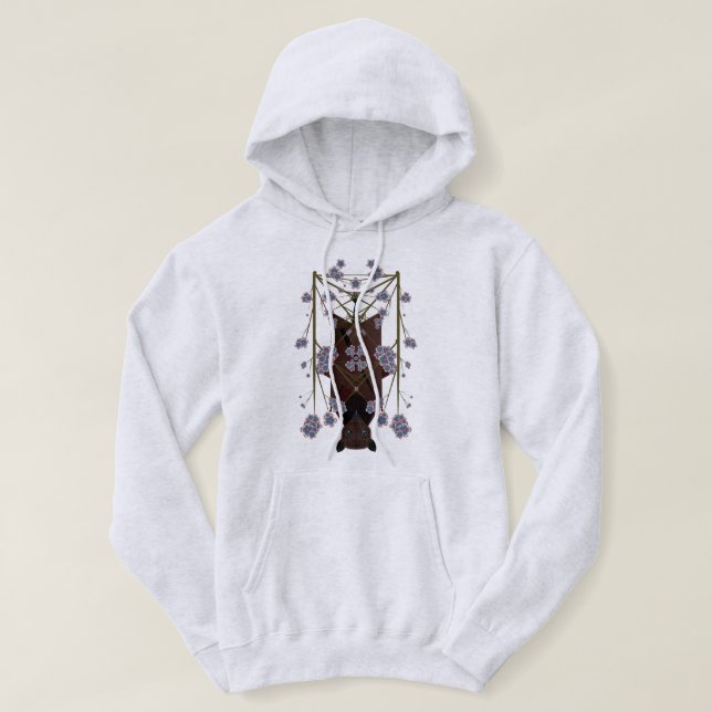 Flying Fox Unisex Pullover Hoodie (Design Front)