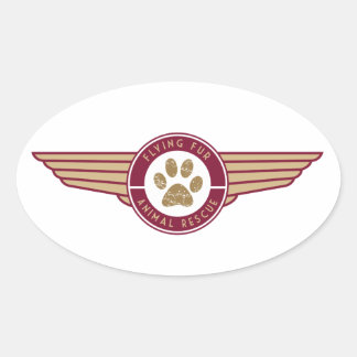 Flying Fur - Logo autocollant