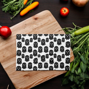 Flying Ghost Kitchen Towel