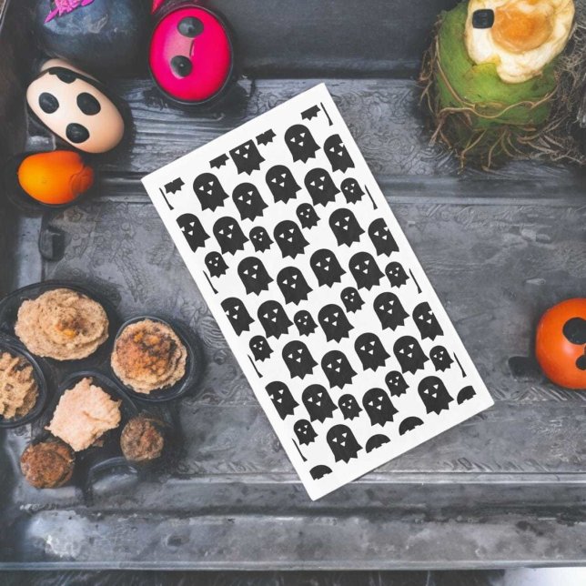 Flying Ghost Napkin (guest towel)
