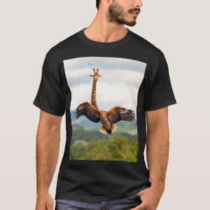 Flying Giraffe  T-Shirt