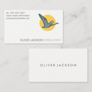 Flying Goose Business Card