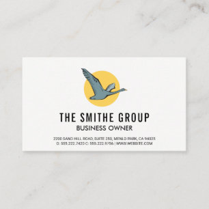 Flying Goose Business Card
