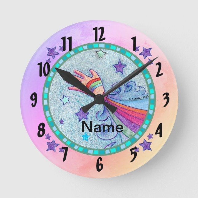 Flying Hand  Clock (Front)