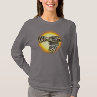 Flying Hawk Fire T-Shirt