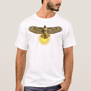 Flying Hawk in the Sun T-Shirt