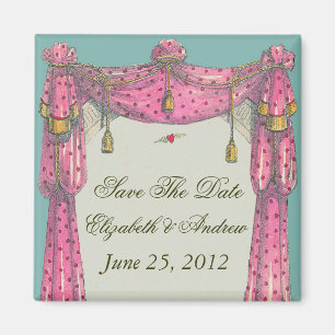 Flying Heart ~ Magnet Save the Date Love