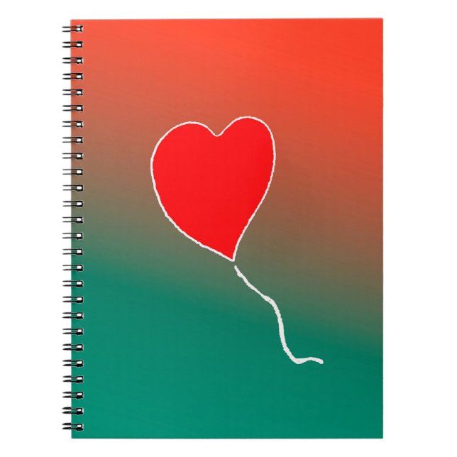 Flying heart notebook (Front)