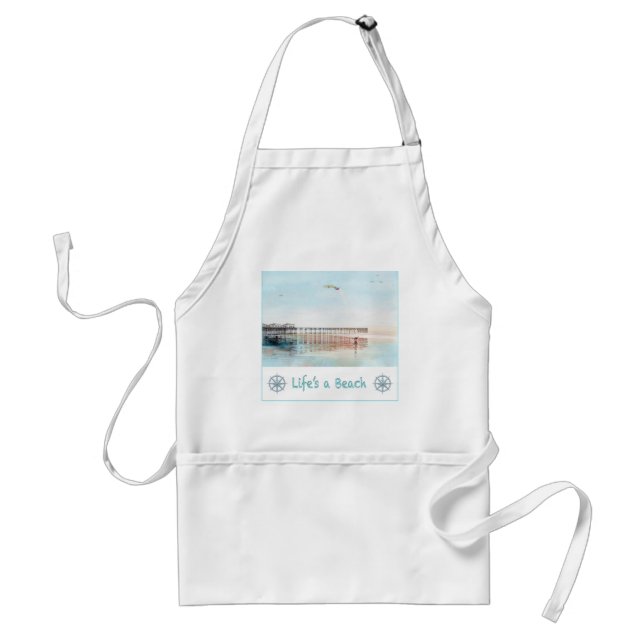 Flying High at Low Tide Standard Apron (Front)