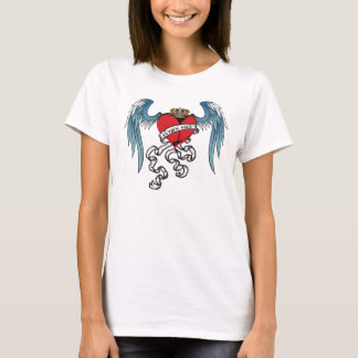 Flying High Heart Tattoo Shirt