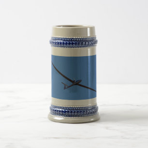 Flying high in the sky beer stein