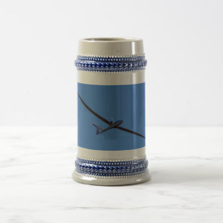 Flying high in the sky beer stein