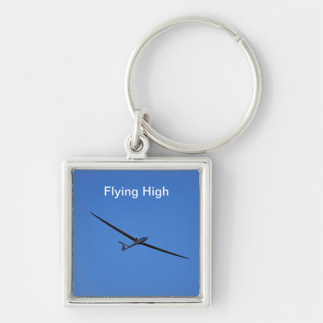 Flying high in the sky keychain (Front)