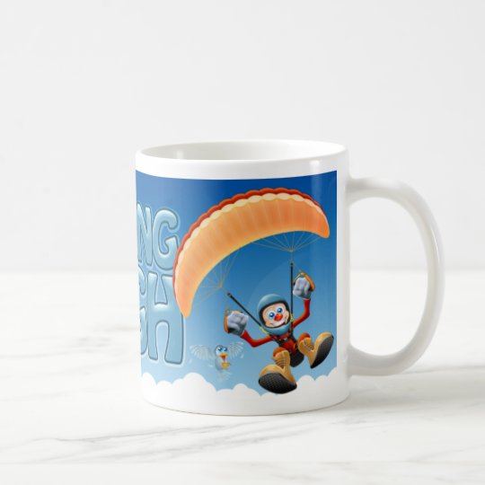 Flying High Paraglider Mug