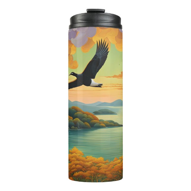 Flying Home Thermal Tumbler (Front)