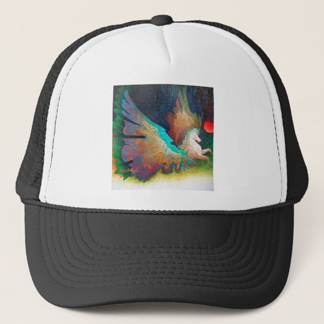 Flying Horse Trucker Hat (Front)