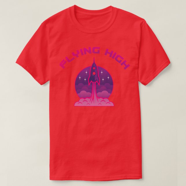 Flying House T-Shirt (Design Front)