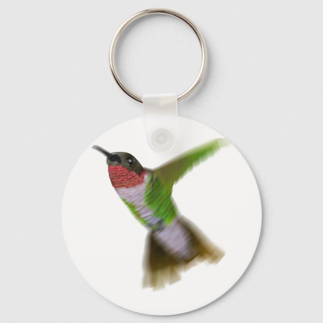 Flying Hummingbird Keychain (Front)