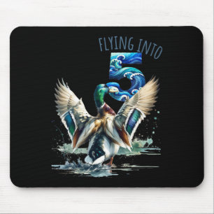 Flying Into 5 Duck Hunting 5th Birthday Party 5 Ye Mouse Pad