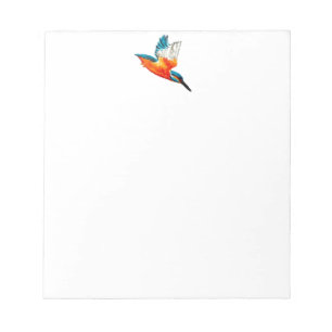 Flying Kingfisher Art Notepad