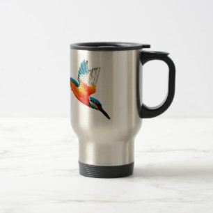 Flying Kingfisher Travel Mug
