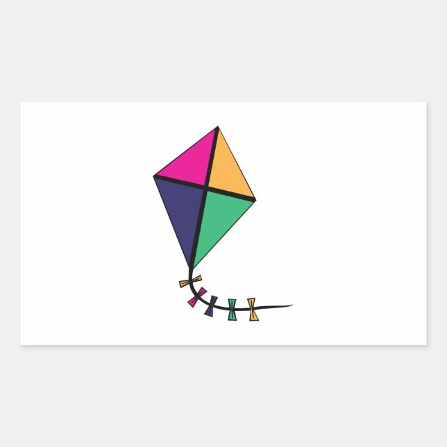 Flying Kite Sticker (Front)