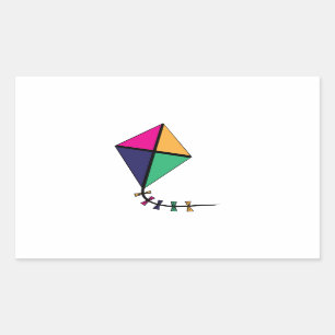 Flying Kite Sticker