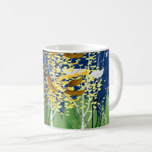 Flying Leaves Mug