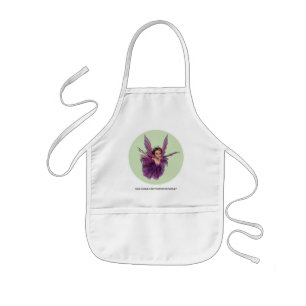 Flying Little Fairy Butterfly Kids Apron