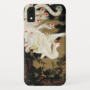 FLYING LOVE PHOENIX,Feathers,Hearts Valentine Day iPhone XR Case