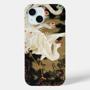 FLYING LOVE PHOENIX,Feathers,Hearts Valentine Day iPhone 15 Case
