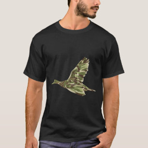 Flying Mallard Duck Camouflage Camo Duck Hunting C T-Shirt