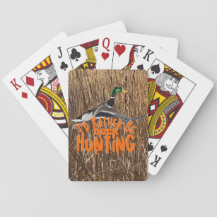 Flying Mallard Playing Cards, Duck Hunting  Playing Cards