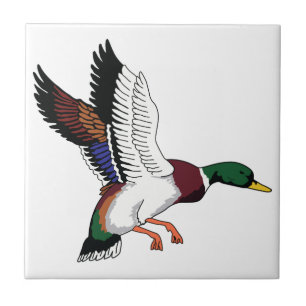 Flying Mallard Tile