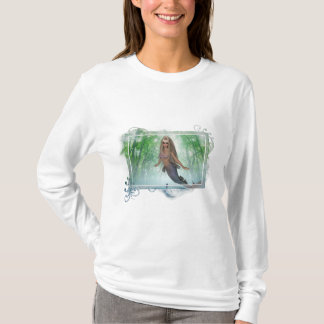 Flying Mermaid out of Water Design ~ Fantasy T-Shirt