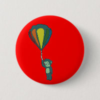 flying monkey : hot air balloon